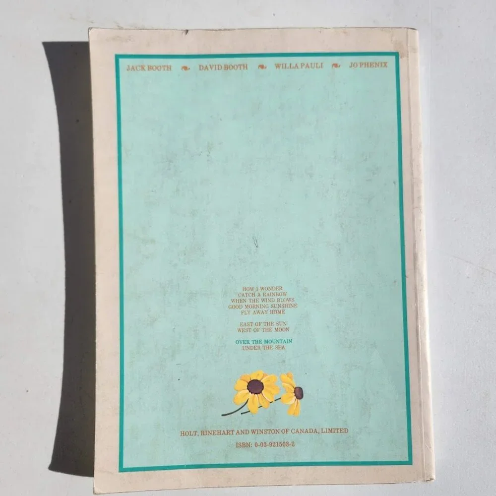 Over the Mountain Vintage Book Short Stories Bedtime Songs Poems 3rd Grade by Da
